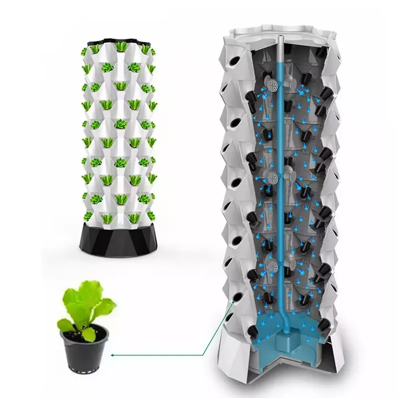 for Home Hydroponic System PVC - Hydroponic Tower recension och pris