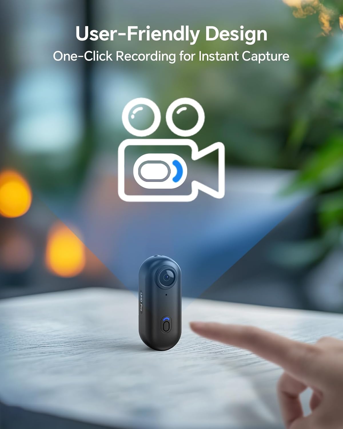 BOBLOV W4 2K Mini Body Camera  - Garden Camera recension och pris