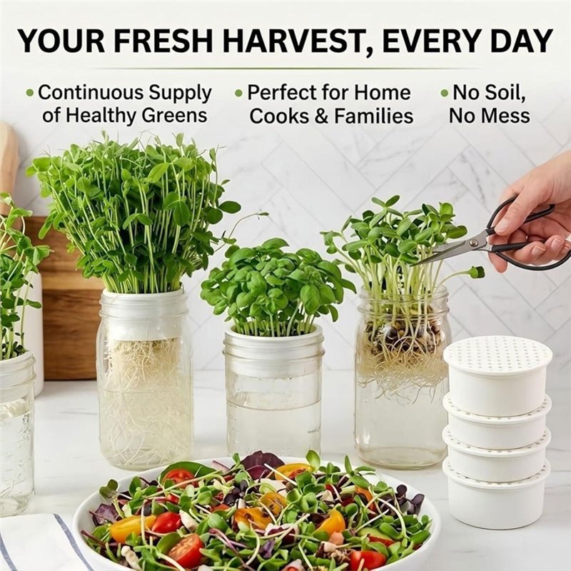 AB34-Mini Vegetable Planters I - Indoor Garden Kit recension och pris