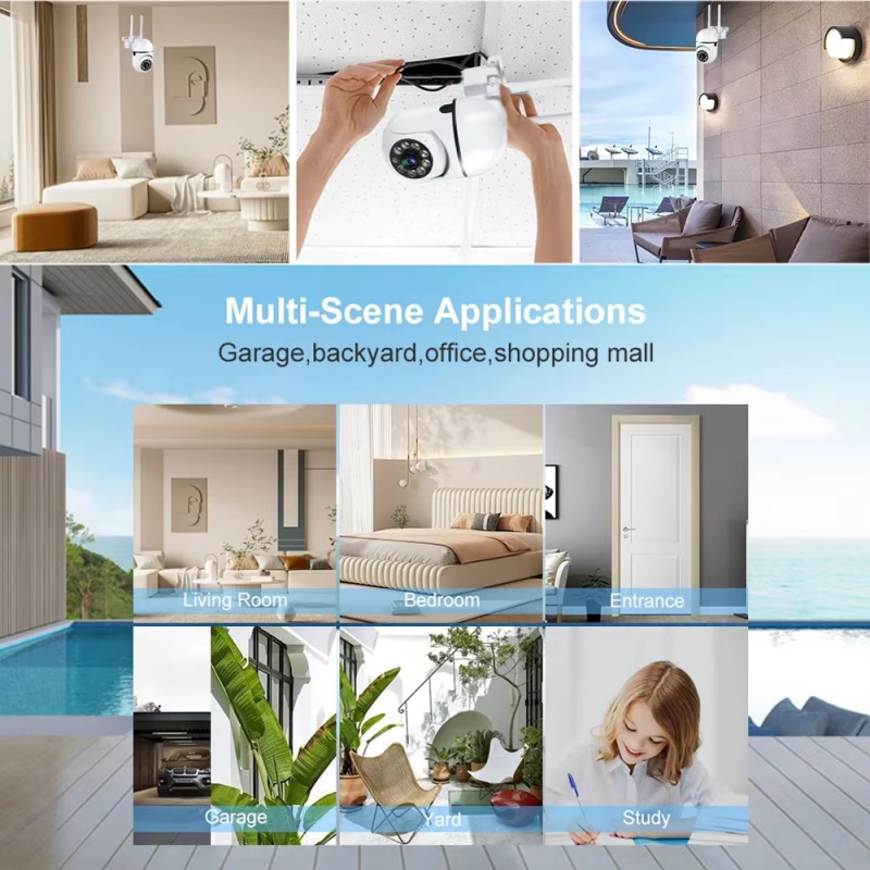 8MP Wifi IP Outdoor Wireless S - Garden Camera recension och pris