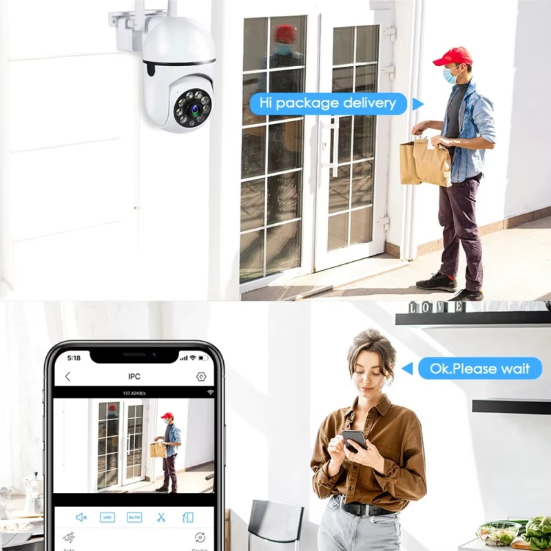 8MP Wifi IP Outdoor Wireless S - Garden Camera recension och pris
