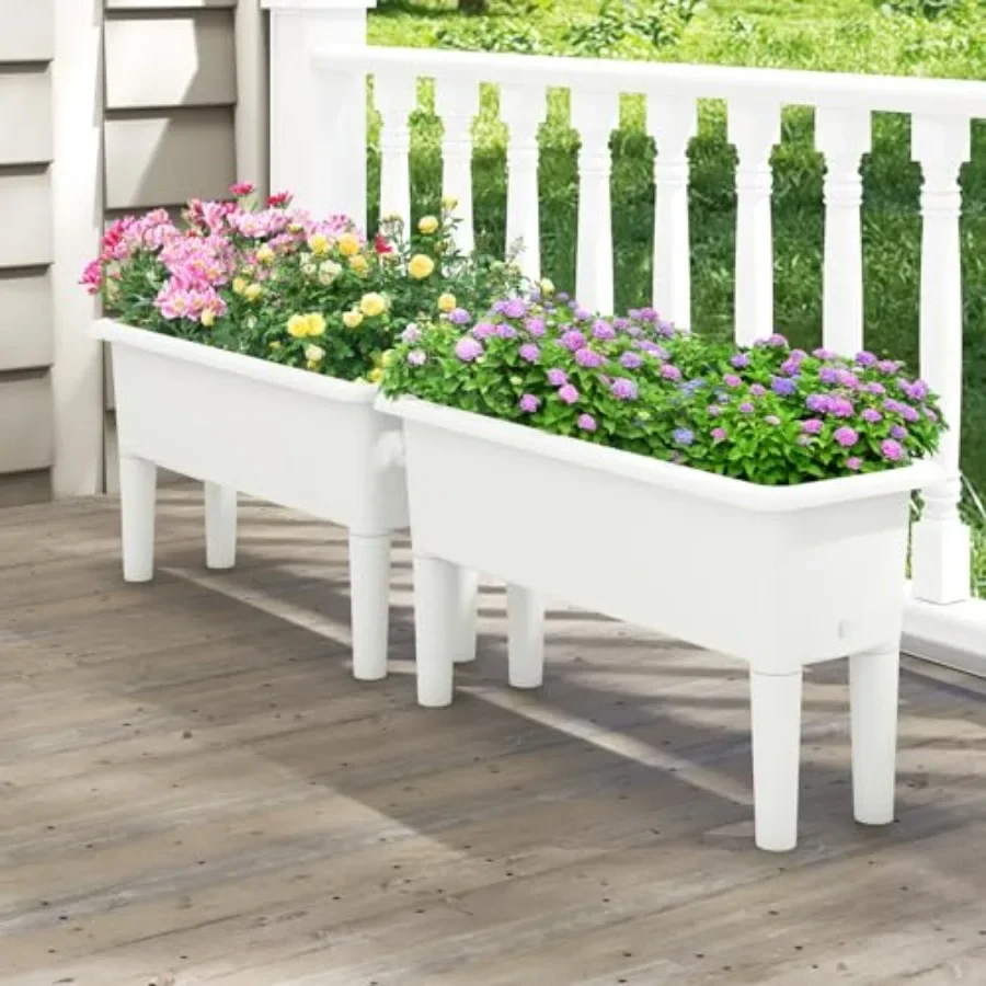 Raised Garden Beds Outdoor Set - Self Watering Planter recension och pris