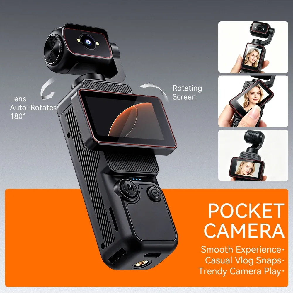 New Pocket Handheld Vlog Camer - Garden Camera recension och pris