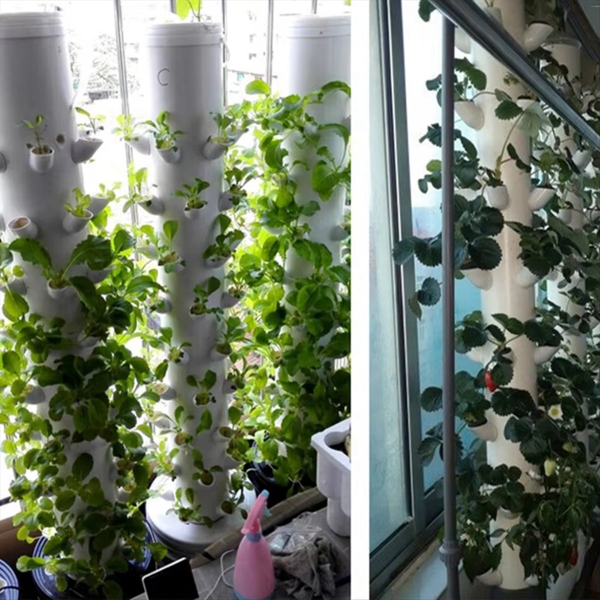 Hydroponic Vertical Tower Cont - Hydroponic Tower recension och pris