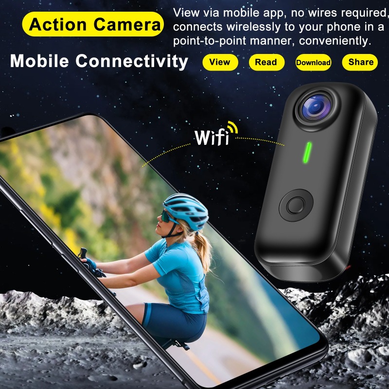 Magnetic Sports Camera 1080P H - Garden Camera recension och pris