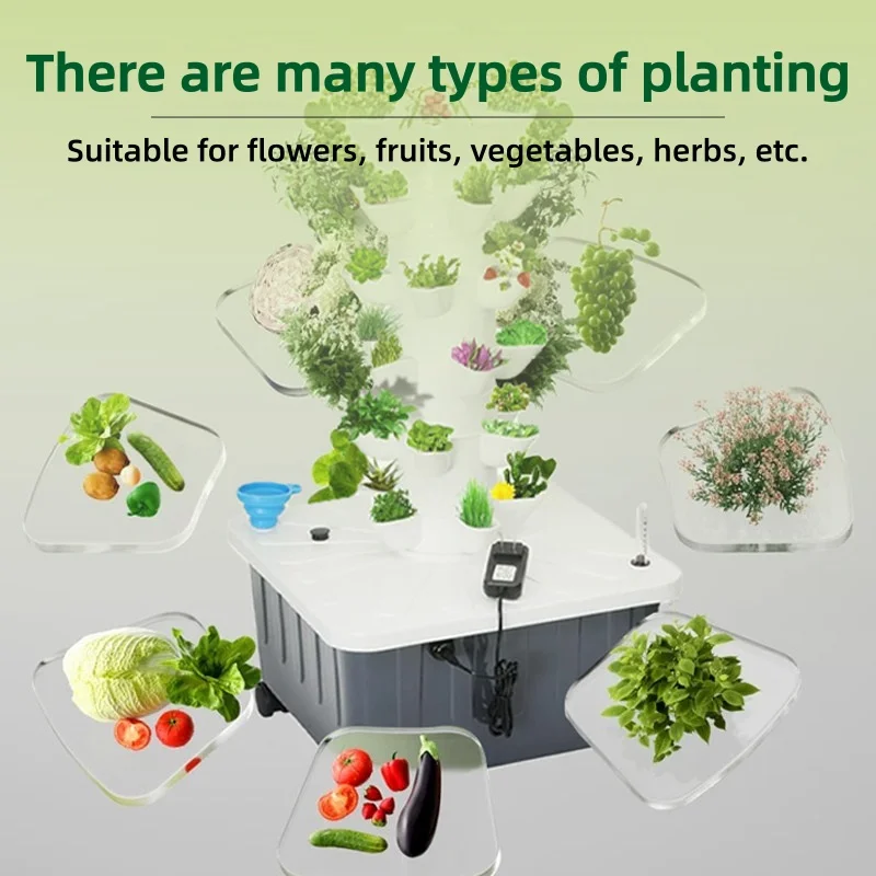 Hydroponic Planting Tower Inte - Hydroponic Tower recension och pris
