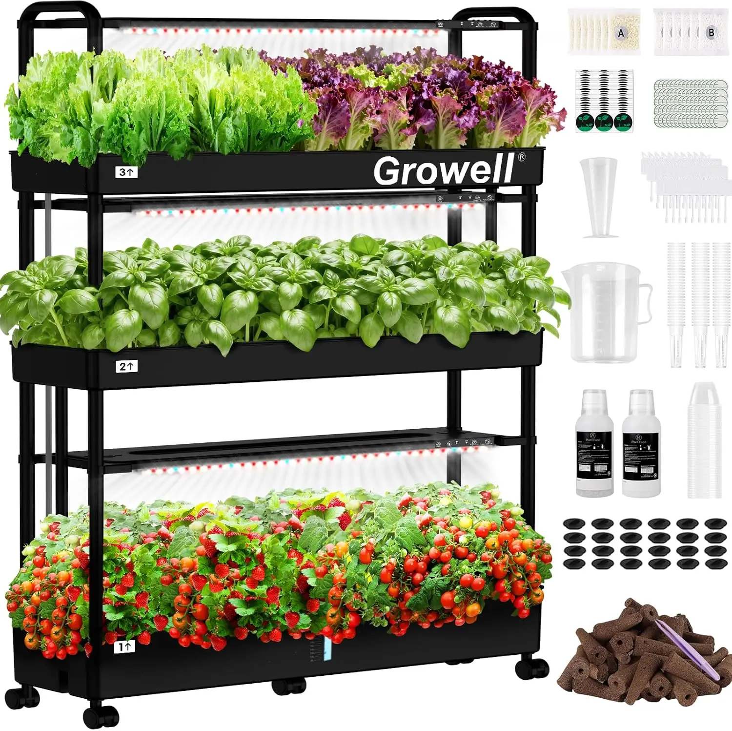 Large Hydroponics Growing Syst - Hydroponic Tower recension och pris