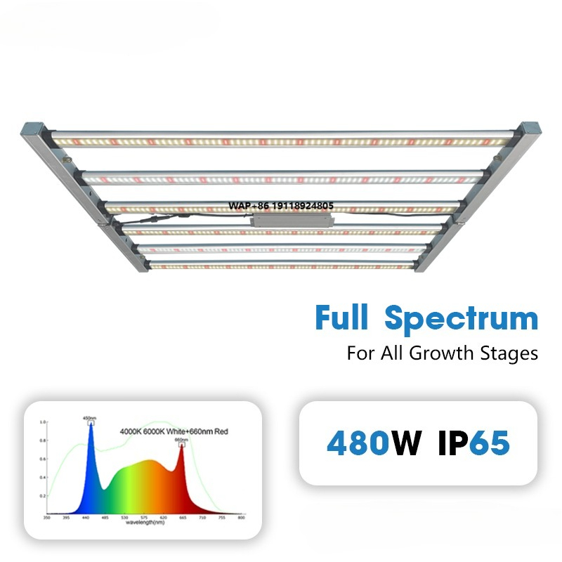 High Power Commercial LED Grow - Plant Grow Light Full Spectrum recension och pris