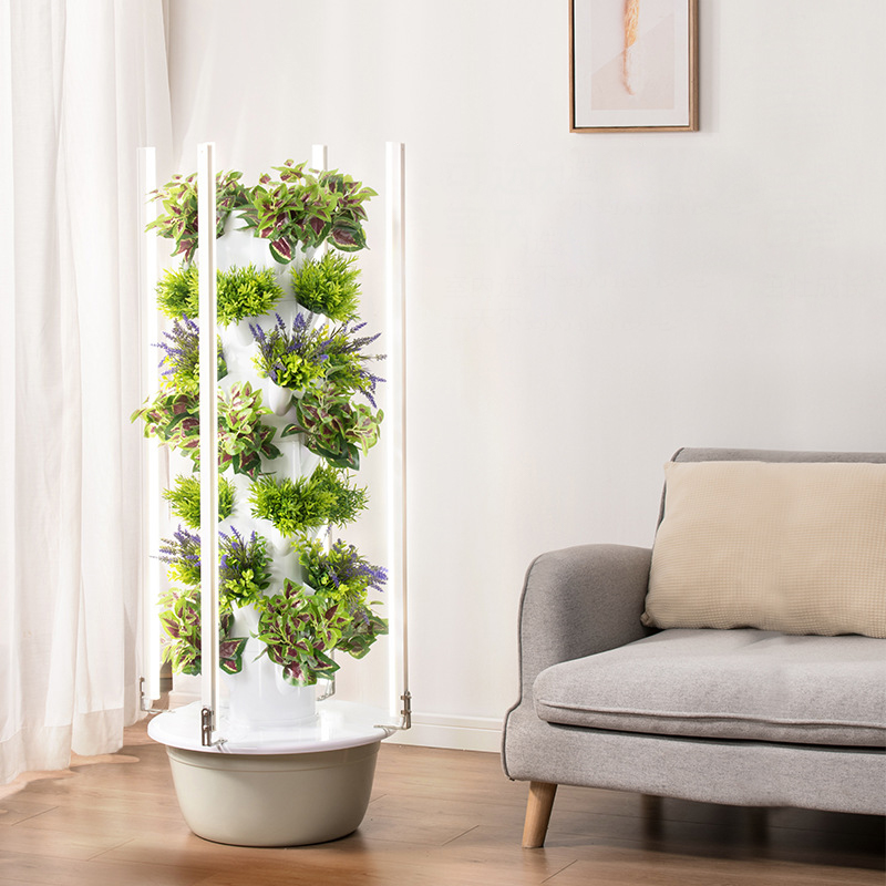 With Led Grow Light Space Tree - Hydroponic Tower recension och pris