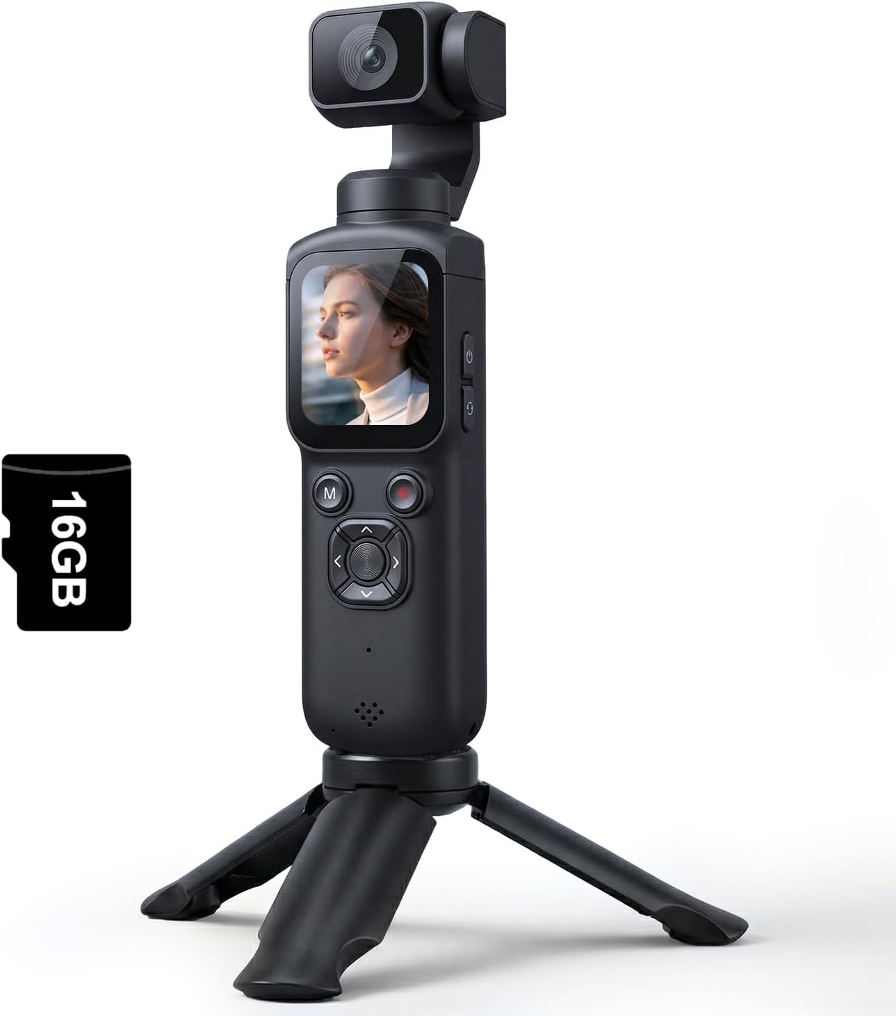 Pocket 3‑Axis Gimbal Vlog Came - Garden Camera recension och pris