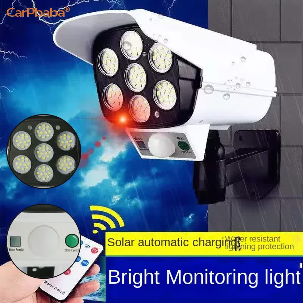 Outdoor Solar Light Motion Sen - Garden Camera recension och pris